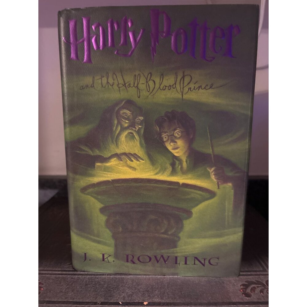 Harry Potter & The Half-Blood Prince Hardcover Book By J.K. Rowling